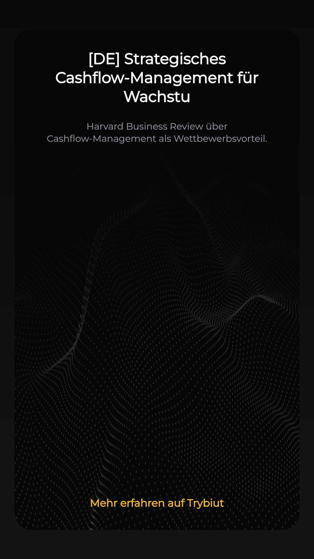 Strategisches Cashflow-Management für Wachstumsunternehmen