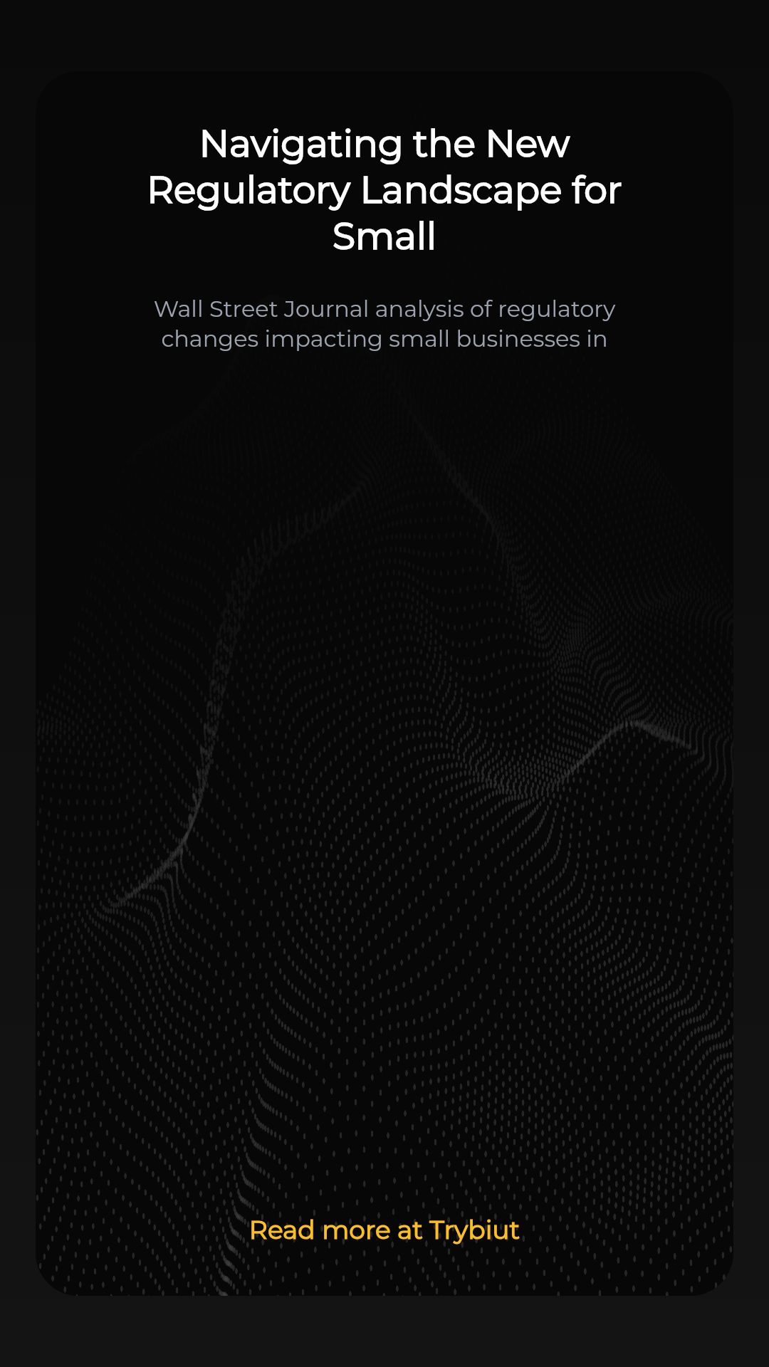 Navigating the New Regulatory Landscape for Small Businesses