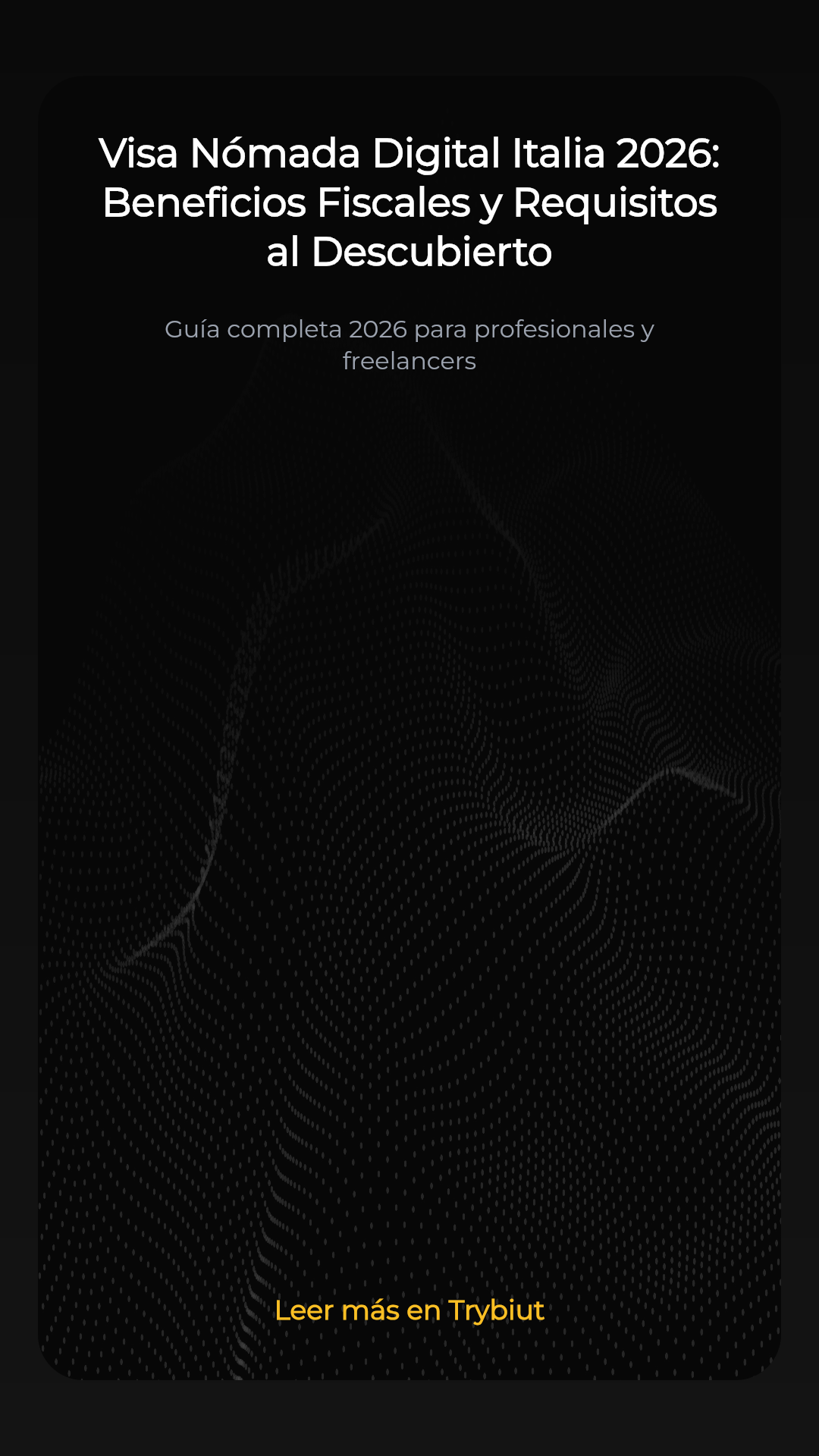 Visa Nómada Digital Italia 2026: Beneficios Fiscales y Requisitos al Descubierto