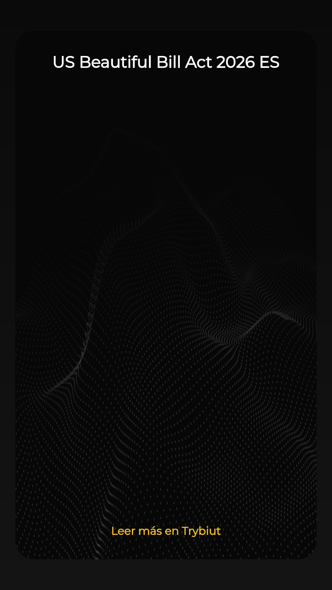 Ley 'One Big Beautiful Bill' en EE. UU. 2026: Nuevas Deducciones para Freelancers